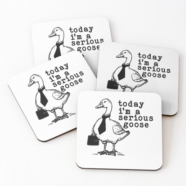 Item preview, Today I Am A Serious Goose Funny Goose designed and sold by PatternFariss.
