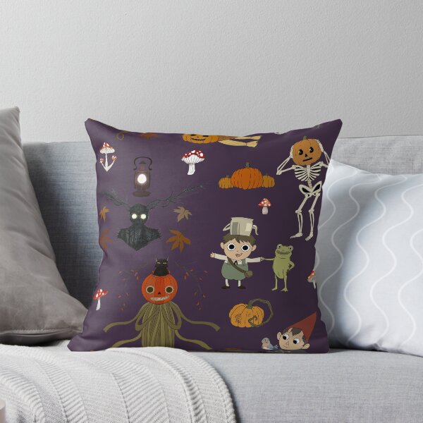 Item preview, Over the garden wall design sticker, OTGW - Cute whimsical seasonal pumpkin mushroom floral -Cute gifts for fall  designed and sold by DearhoneyandArt.