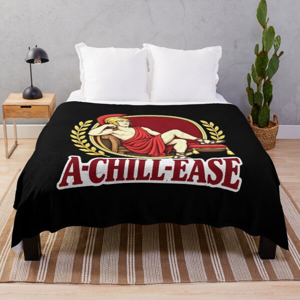 Item preview, A-CHILL-EASE Relaxed Classical Achilles Joke designed and sold by elderberry.