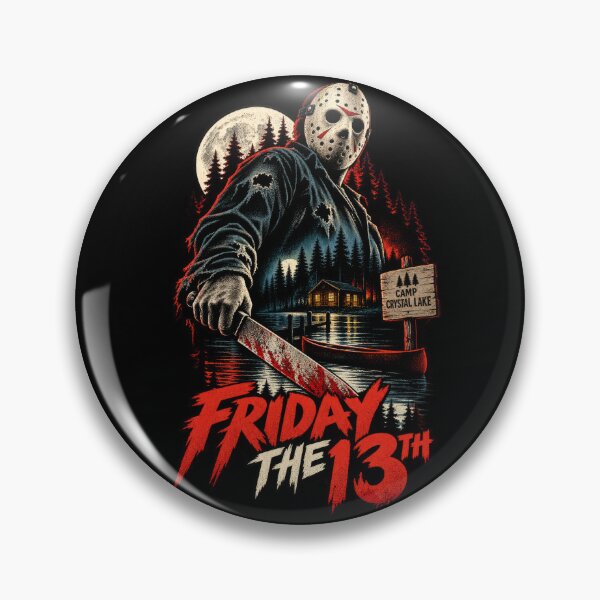 Item preview, Friday the 13th – Crystal Lake Nightmare designed and sold by DopeyRobot.