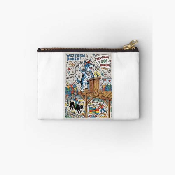 Item preview, Blue Heeler Rodeo Announcer designed and sold by PictoVibe.