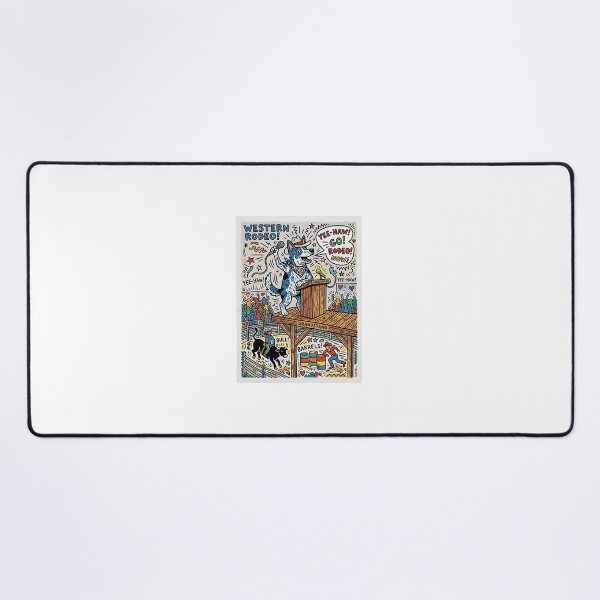 Item preview, Blue Heeler Rodeo Announcer designed and sold by PictoVibe.