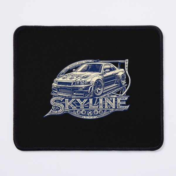 Item preview, Nissan Skyline R34 Design, Skyline GT-R R34 Artwork, Nissan R34 JDM Car, Japanese Performance Car, Godzilla R34 Graphic, JDM Legend, Skyline Enthusiast Gift, R34 Car Art designed and sold by Typologystudios.