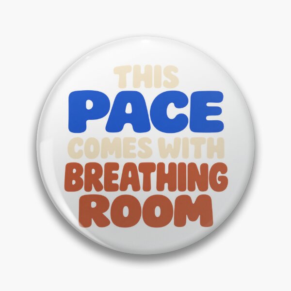 Item preview, This Pace Comes With Breathing Room Lettering designed and sold by Bikivuno.