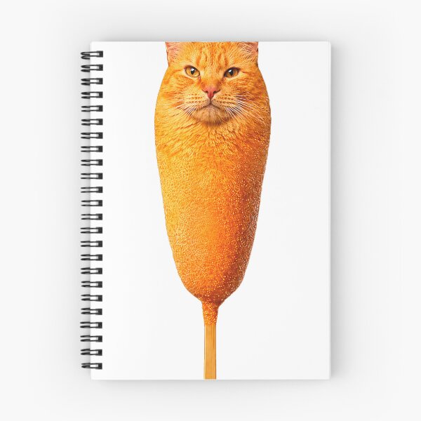 Item preview, Corn Dog Cat Funny Food Animal Pun Art T-Shirt designed and sold by MaLhari-Market.