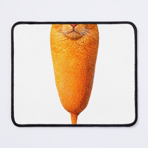 Item preview, Corn Dog Cat Funny Food Animal Pun Art T-Shirt designed and sold by MaLhari-Market.