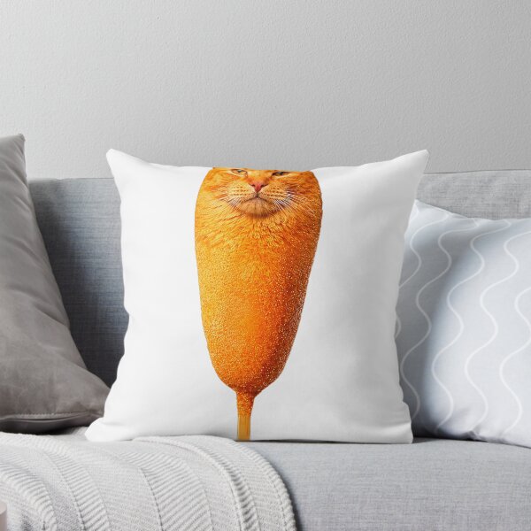 Item preview, Corn Dog Cat Funny Food Animal Pun Art T-Shirt designed and sold by MaLhari-Market.
