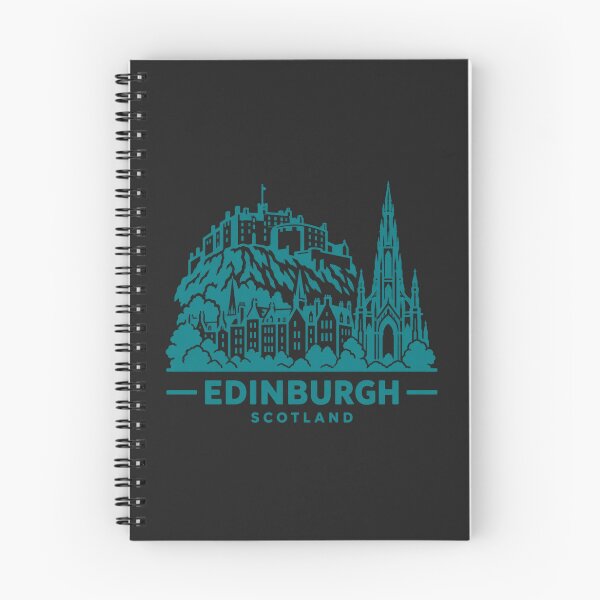 Item preview, Edinburgh Scotland Line Art Skyline Poster designed and sold by CMYKStudio.