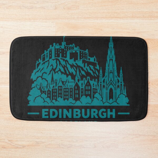Item preview, Edinburgh Scotland Line Art Skyline Poster designed and sold by CMYKStudio.