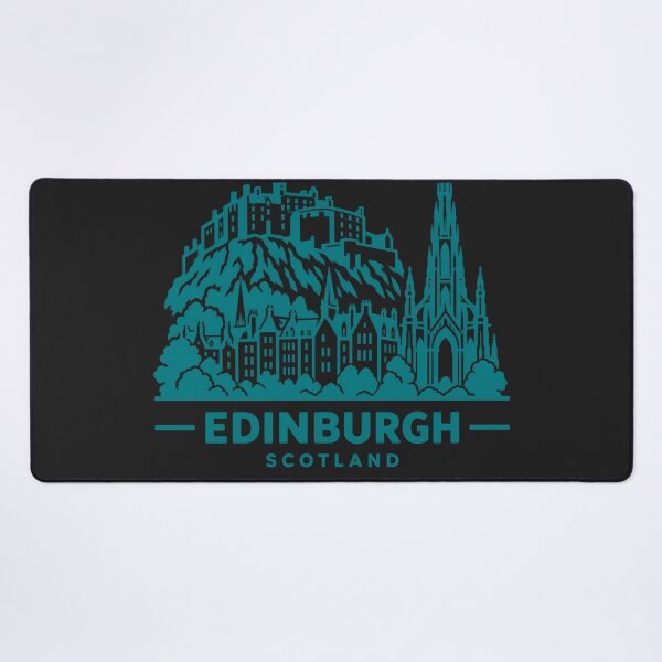 Item preview, Edinburgh Scotland Line Art Skyline Poster designed and sold by CMYKStudio.