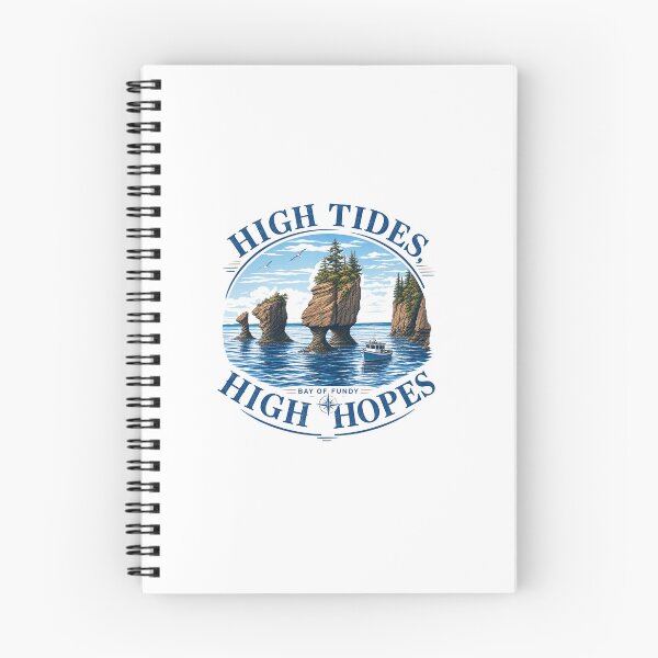 Item preview, Bay of Fundy Hopewell Rocks – High Tides High Hopes – Flowerpot Rocks New Brunswick Art Tee designed and sold by bobscraze.