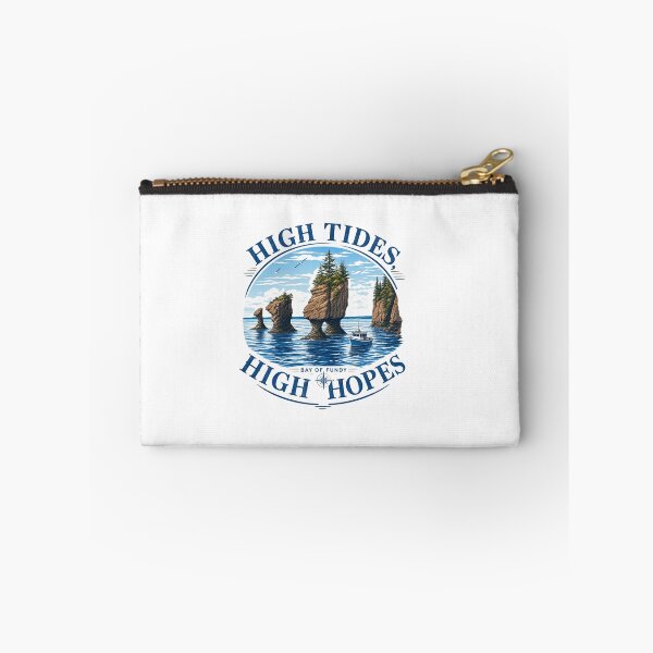 Item preview, Bay of Fundy Hopewell Rocks – High Tides High Hopes – Flowerpot Rocks New Brunswick Art Tee designed and sold by bobscraze.