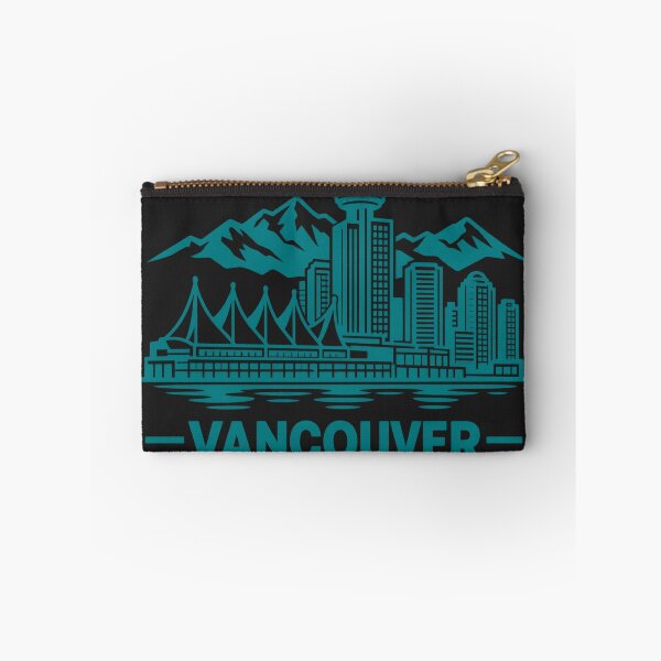 Item preview, Vancouver British Columbia Canada Line Art Skyline Poster designed and sold by CMYKStudio.