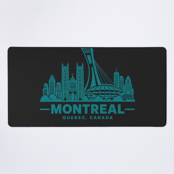 Item preview, Montreal Quebec Canada Line Art Skyline Poster designed and sold by CMYKStudio.
