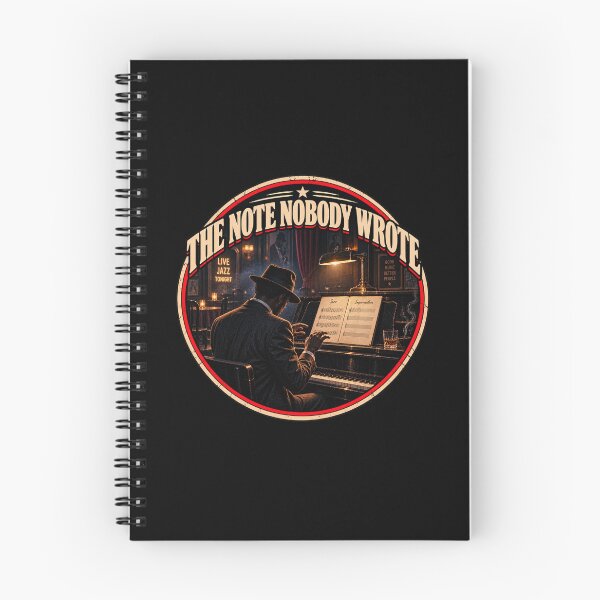 Item preview, The Note Nobody Wrote — Vintage Jazz Music designed and sold by QuietSpark.
