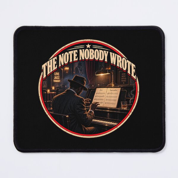 Item preview, The Note Nobody Wrote — Vintage Jazz Music designed and sold by QuietSpark.