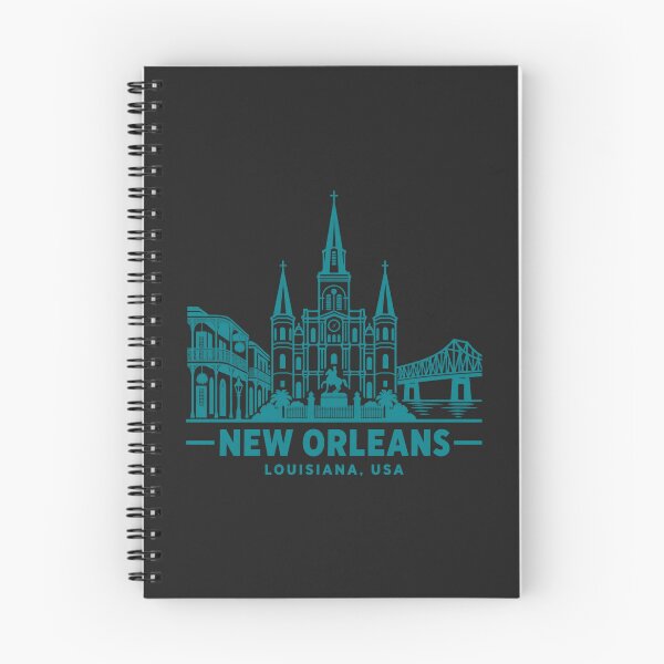 Item preview, New Orleans Louisiana USA Line Art Skyline Poster designed and sold by CMYKStudio.