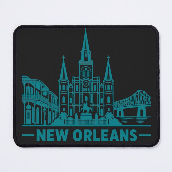Item preview, New Orleans Louisiana USA Line Art Skyline Poster designed and sold by CMYKStudio.