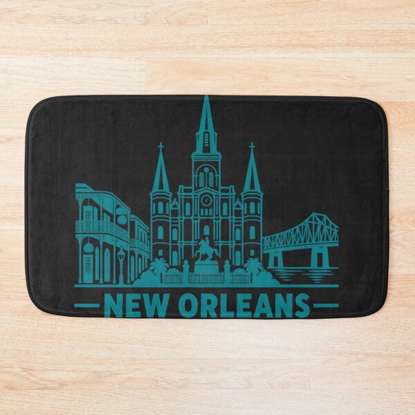 Item preview, New Orleans Louisiana USA Line Art Skyline Poster designed and sold by CMYKStudio.