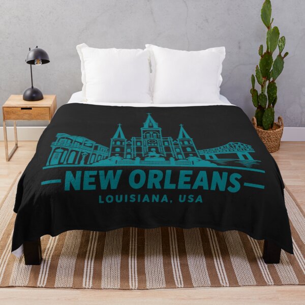 Item preview, New Orleans Louisiana USA Line Art Skyline Poster designed and sold by CMYKStudio.