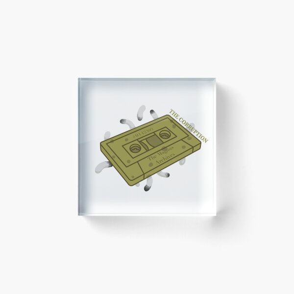Item preview, The Corruption cassette tape Magnus Archives designed and sold by CorvidTheDragon.
