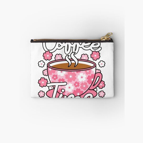 Item preview, Cute Coffee Time Pink Coffee Lover Women Long Sleeve T-Shirt designed and sold by shop-insider.