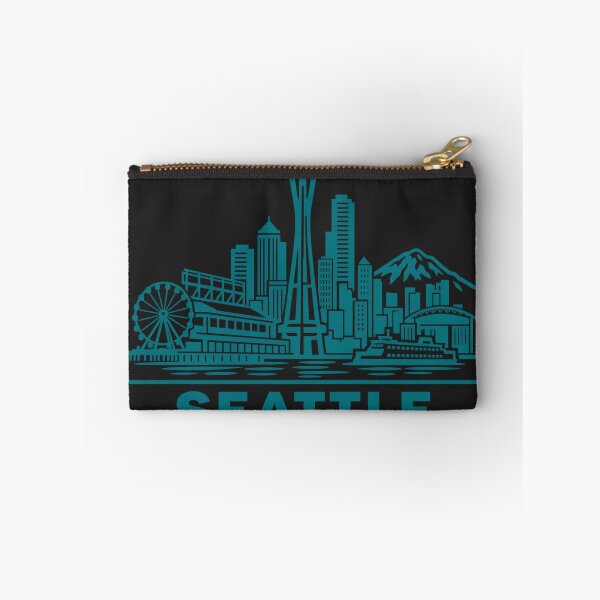 Item preview, Seattle Washington USA Line Art Skyline Poster designed and sold by CMYKStudio.