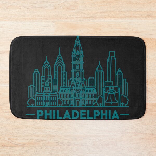 Item preview, Philadelphia Pennsylvania USA Line Art Skyline Poster designed and sold by CMYKStudio.