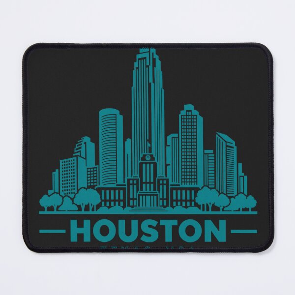 Item preview, Houston Texas USA Line Art Skyline Poster designed and sold by CMYKStudio.