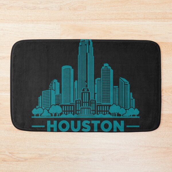 Item preview, Houston Texas USA Line Art Skyline Poster designed and sold by CMYKStudio.