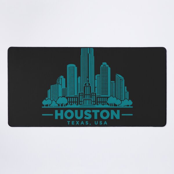 Item preview, Houston Texas USA Line Art Skyline Poster designed and sold by CMYKStudio.