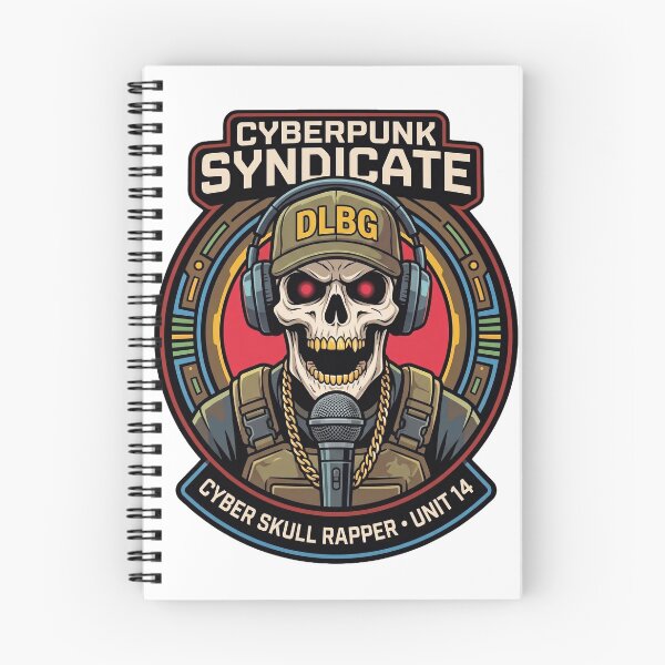 Item preview, Cyberpunk Syndicate:Cyber Skull Rapper -Unit 14 by DLBG  designed and sold by DLBG-STORE.
