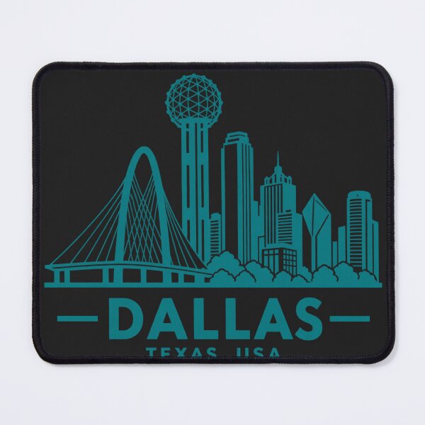 Item preview, Dallas Texas USA Line Art Skyline Poster designed and sold by CMYKStudio.