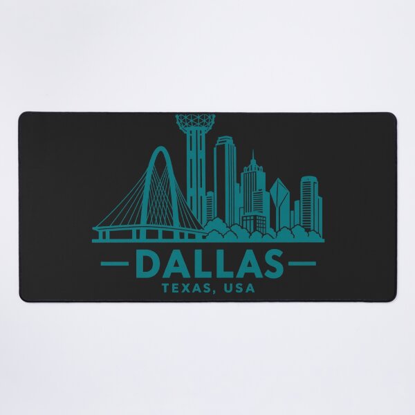 Item preview, Dallas Texas USA Line Art Skyline Poster designed and sold by CMYKStudio.