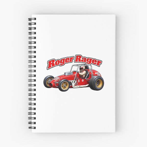 Item preview, Roger Rager USAC CRA Sprint Midget Dirt Race Car  designed and sold by GARAGE75DESIGNS.