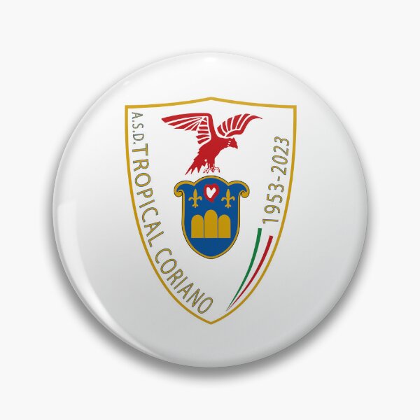 Item preview, ASD Tropical Coriano Football Club Crest Logo Italy designed and sold by Andrea  P Ritter.