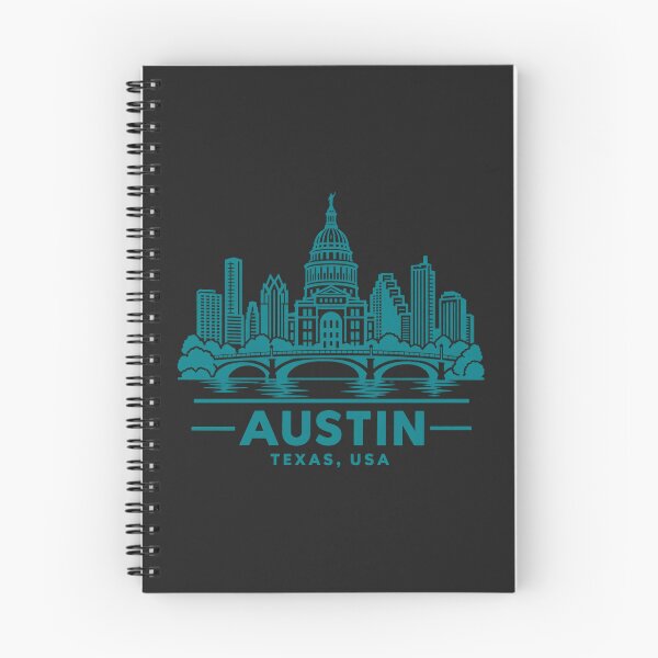Item preview, Austin Texas USA Line Art Skyline Poster designed and sold by CMYKStudio.