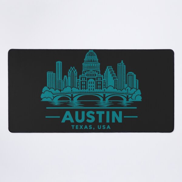 Item preview, Austin Texas USA Line Art Skyline Poster designed and sold by CMYKStudio.