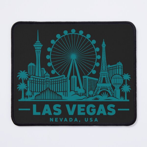Item preview, Las Vegas Nevada USA Line Art Skyline Poster designed and sold by CMYKStudio.