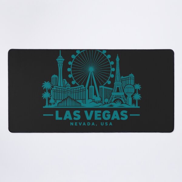 Item preview, Las Vegas Nevada USA Line Art Skyline Poster designed and sold by CMYKStudio.