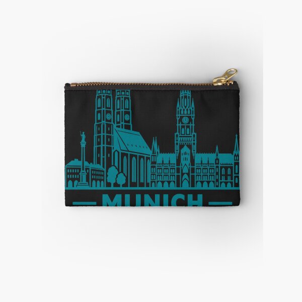 Item preview, Munich Germany Line Art Skyline Poster designed and sold by CMYKStudio.