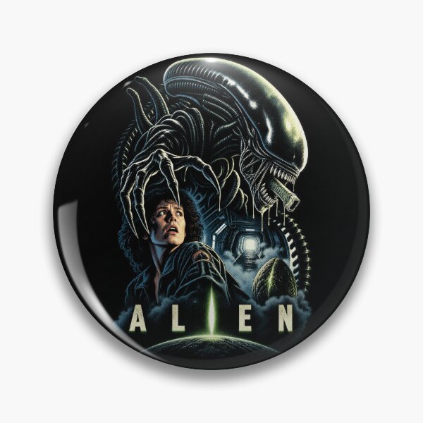 Item preview, Alien – Xenomorph Retro Horror designed and sold by DopeyRobot.