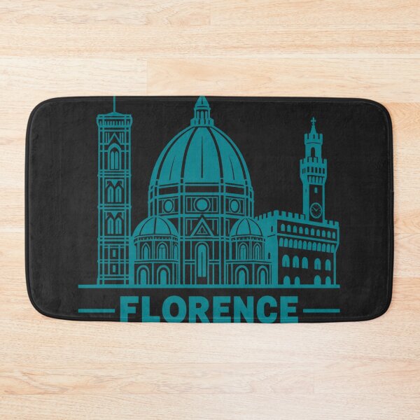 Item preview, Florence Italy Line Art Skyline Poster designed and sold by CMYKStudio.