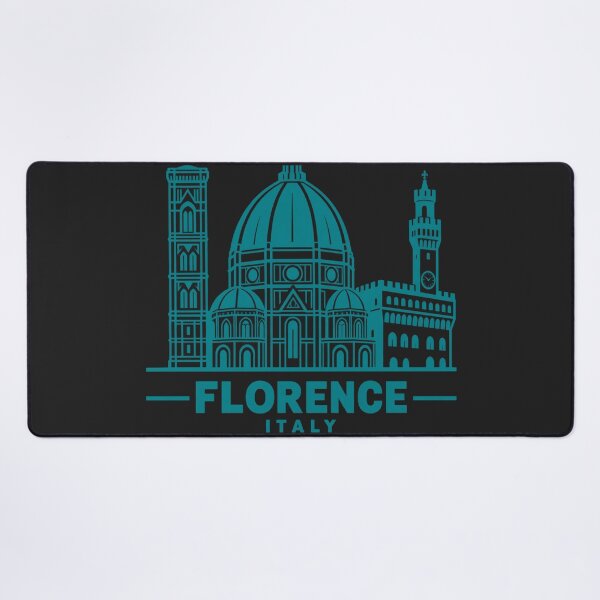 Item preview, Florence Italy Line Art Skyline Poster designed and sold by CMYKStudio.