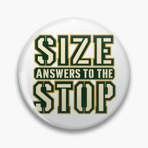 Item preview, Size Answers to the Stop Risk Lettering Design designed and sold by Bikivuno.