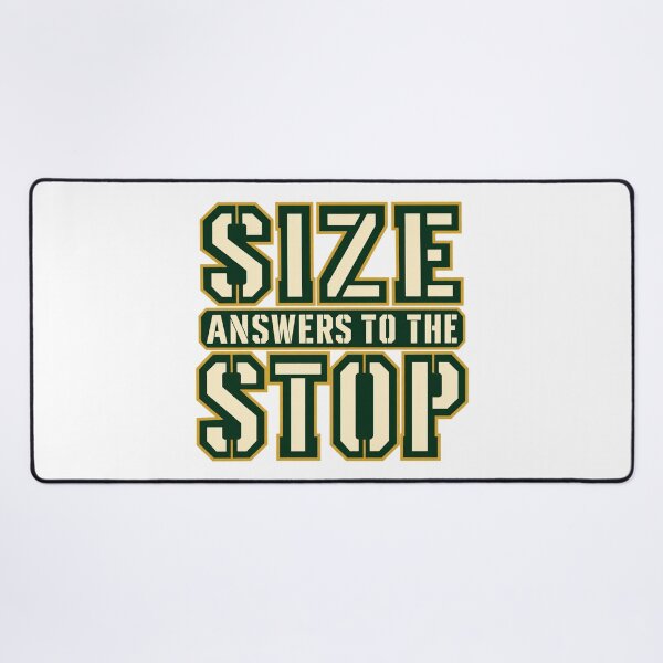Item preview, Size Answers to the Stop Risk Lettering Design designed and sold by Bikivuno.