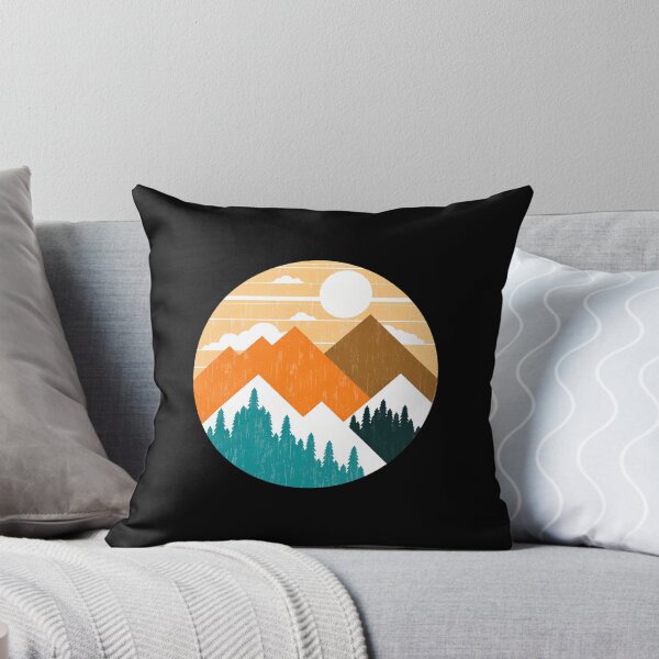 Item preview, 1...Retro Mountain Sun Nature Adventure Graphic designed and sold by helencacu.
