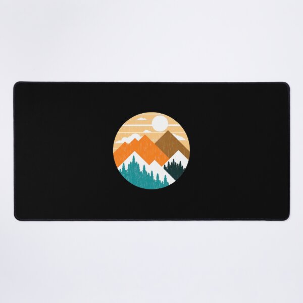 Item preview, 1...Retro Mountain Sun Nature Adventure Graphic designed and sold by helencacu.