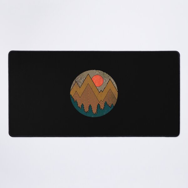 Item preview, 1....Retro Mountain Sun Nature Circular Graphic designed and sold by wyrichbosle.