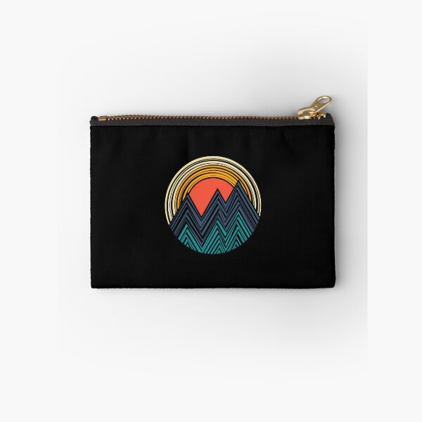 Item preview, 1....Retro Mountain Sunset Circle Graphic designed and sold by lamercarv.